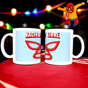 Mexican Wrestlers Lucha Libre  Print Mug Nacho Libre