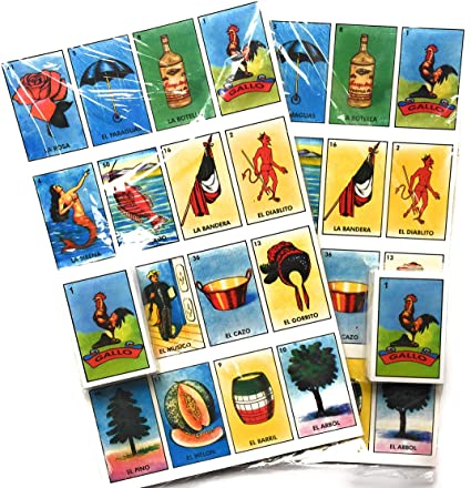 Mexican Bingo Board Game Loteria