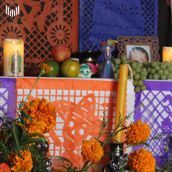 Day of Dead Mexican Papel Picado Altar Sheets