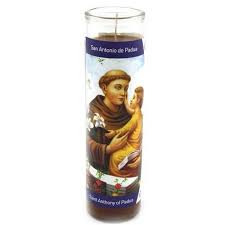 Saint Anthony of Padua Ceremonial Candle