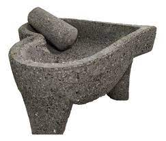 Heart Mortar Lava Stone /Molcajete de Corazon