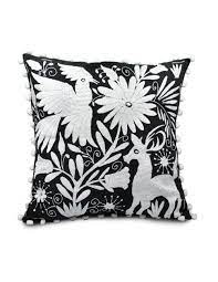 Otomi Pattern Mexican Embroidery Pillow Case Cushion Cover