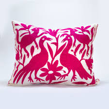 Otomi Pattern Mexican Embroidery Pillow Case Cushion Cover