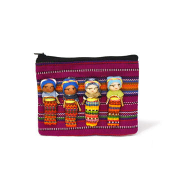 Worry Doll Fabric Purse