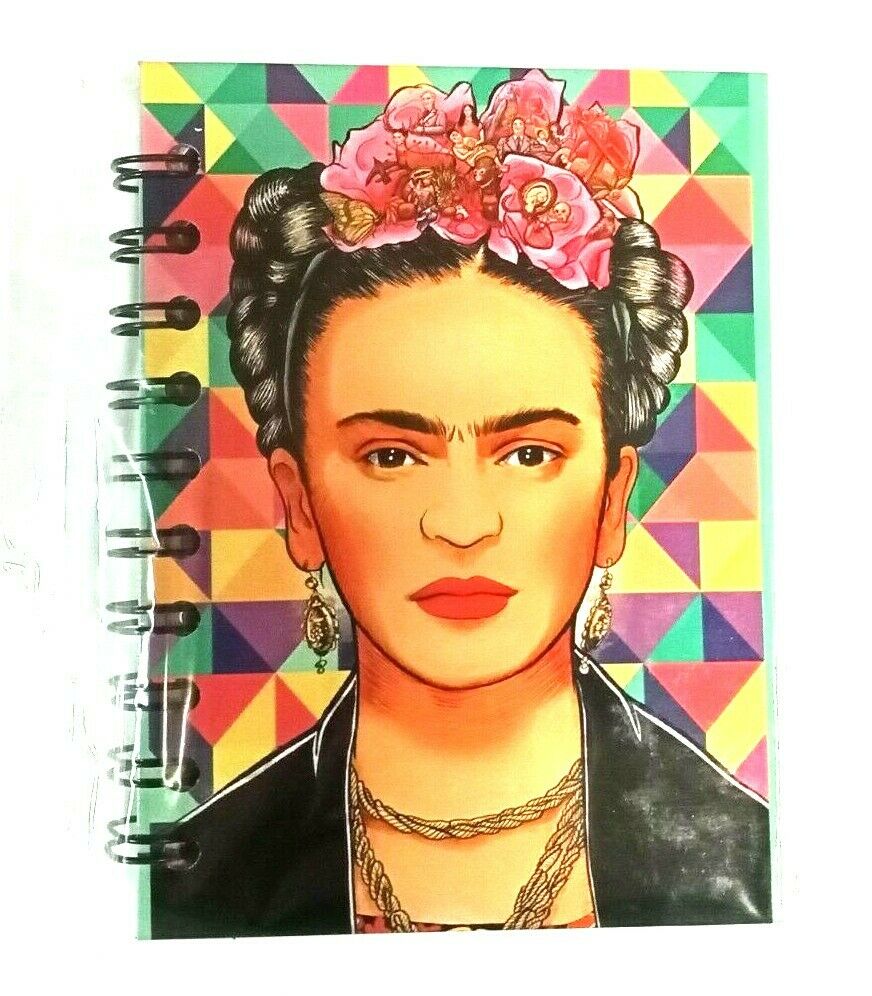 Mexican Frida Kahlo Notes Notebook Hard Cover