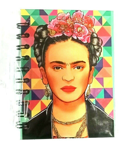 Mexican Frida Kahlo Notes Notebook Hard Cover