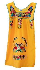 Embroidery  Mexican Bohemian Dress Sleeveless