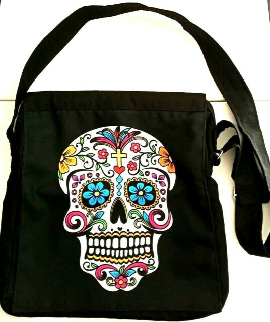 Mexican Day of Dead Square Bag