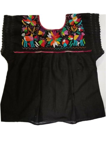 Mexican Tenango Otomi Embroidery Top