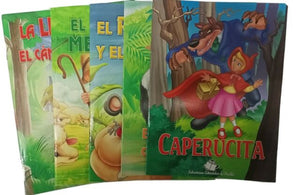 Latin Spanish Classic Fabulas Stories Book 3 Pack