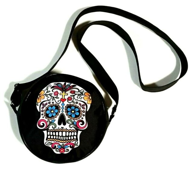 Mexican Day of Dead Synthetic Leather Bag