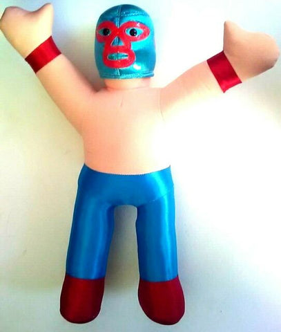 Nacho Libre Wrestler Lucha Libre Fabric Soft  Mexican Toy