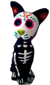 Dog Sugar Skull Figure Day of Dead