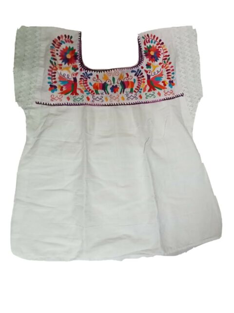 Mexican Tenango Otomi Embroidery Top