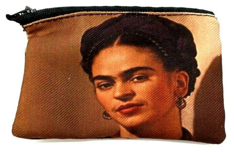 Mexican Frida Kahlo Purse Coin Bag