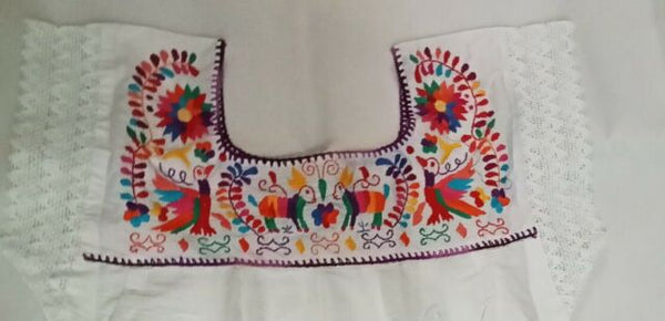 Mexican Tenango Otomi Embroidery Top