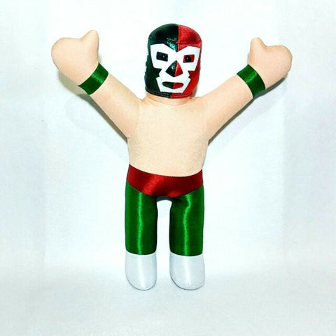 Wrestler Lucha Libre Fabric Soft Mexican Toy