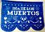 Day of Dead Mexican Papel Picado Altar  Plastic Banner