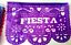 Mexican Party Themed Papel Picado Plastic Banner